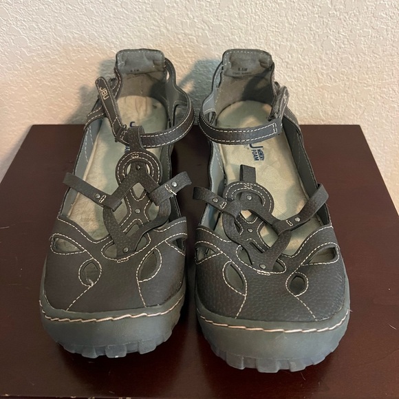 JBU Shoes - JBU Memory Foam Purple Sandals Size 8.5
